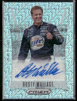 Rusty Wallace 2024 Prizm Retro Throwback Mojo Prizm Auto 16/25 #TS-RWE