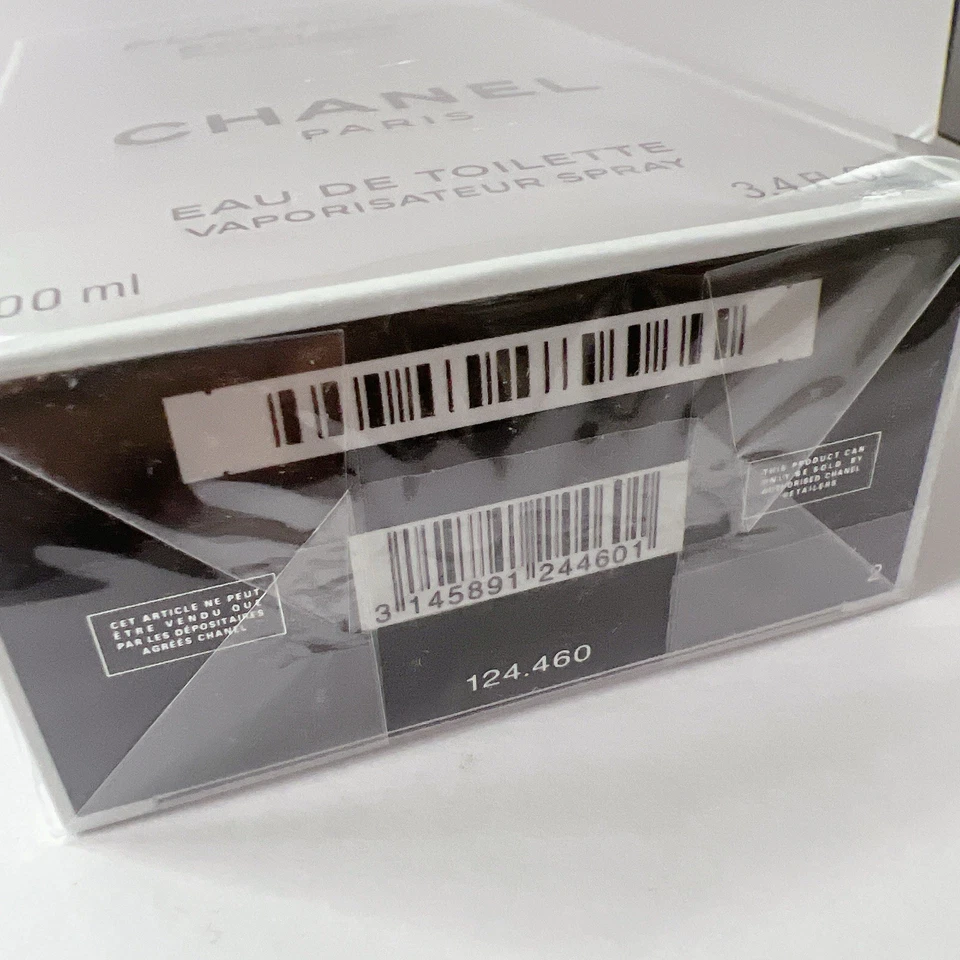 Chanel Platinum Egoiste Eau de Toilette Spray 3.4 OZ / 100 ml Nuevo Sellado En Caja. Foto 3 de 3