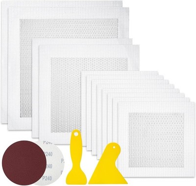 Drywall Repair Kit 16 Piece Wall Patch Kit for Holes Cracks Wall Repair Set