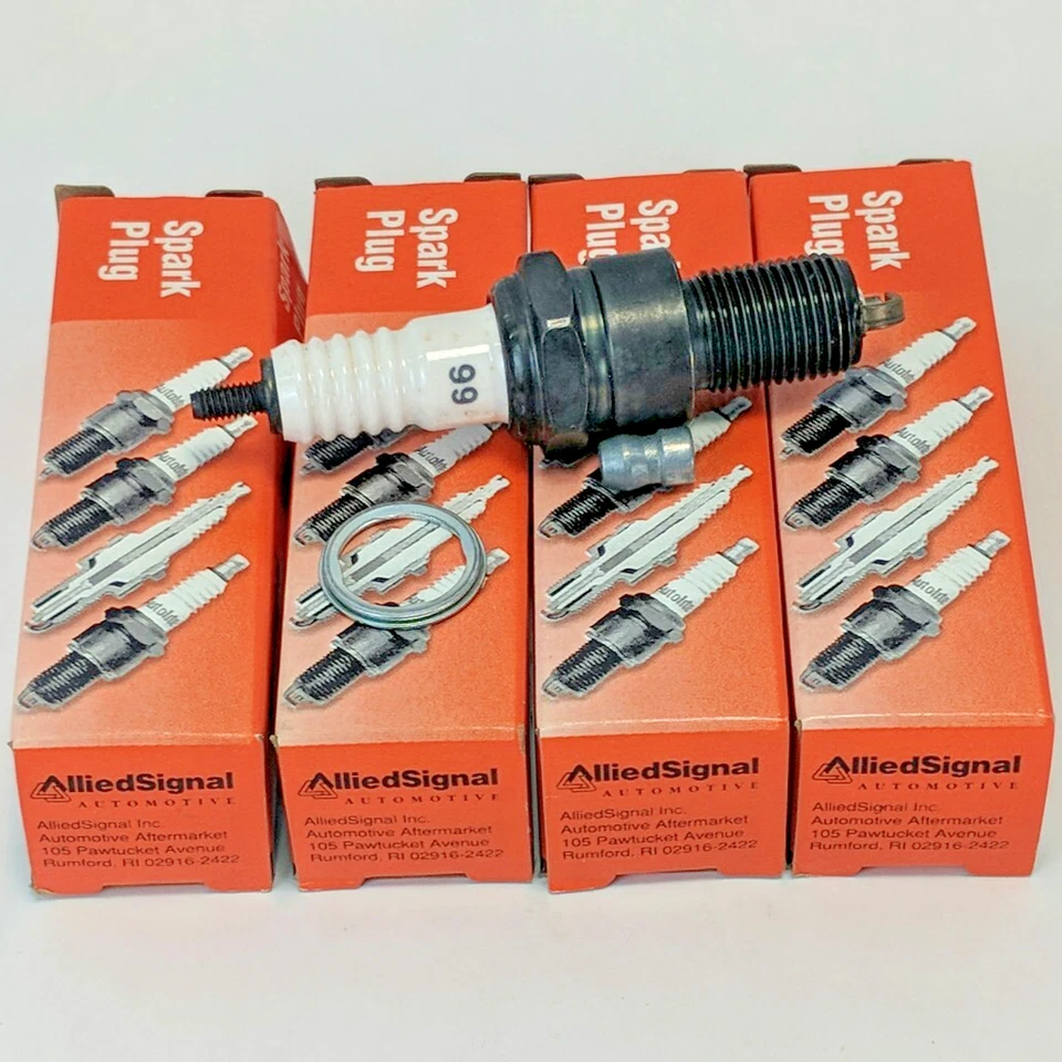 4 свечи зажигания с медным сердечником Autolite 66 для Range Rover LeMans Sunbird 560SEL новые из старых запасов - Изображение 4 из 4