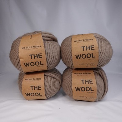 We Are Knitters The Wool Taupe 7oz 87 yards 10mm