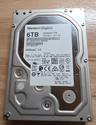 Western Digital Red Pro 3,5 Zoll 6TB Interne Festplatte (WD6003FFBX)