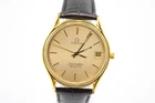 Omega Seamaster Vintage Gold Tone Dress Watch Quartz SPARES/REPAIRS