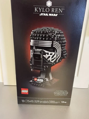 LEGO Star Wars 75415 Kylo Ren Helmet Collection 529Pcs 18+ NIP