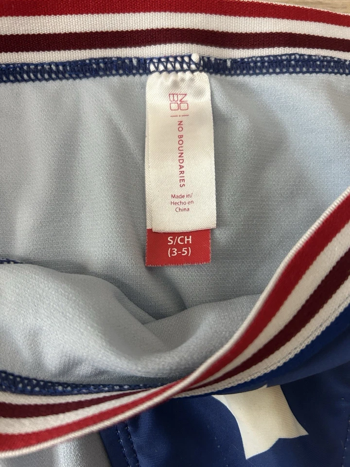 Juego de bikini estrellas y rayas 2 piezas talla pequeña Foto 3 de 4