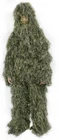 New Ghillie Suit XL/XXL Camo Woodland Camouflage Forest Hunting 4-Piece + Bag