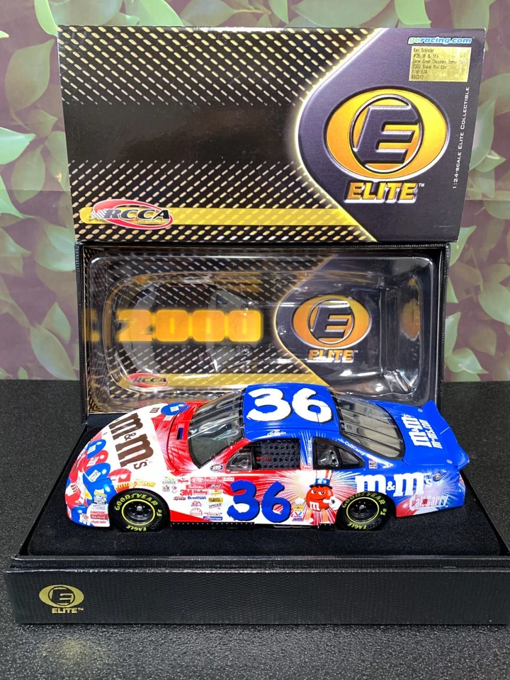 ACTION ELITE KEN SCHRADER #36 M&M'S MISMO GRAN CHOCOLATE 2000 GRAN PREMIO 1:24 Foto 2 de 4