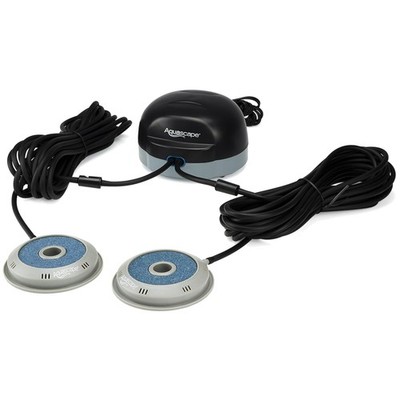 Whisper-Quiet 75000 Pond Aerator Kit for Healthy Aquatic Life - 2 Outlet Design/