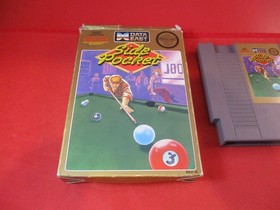 Side Pocket (Nintendo NES) COMPLETE w/ Box manual game WORKS!