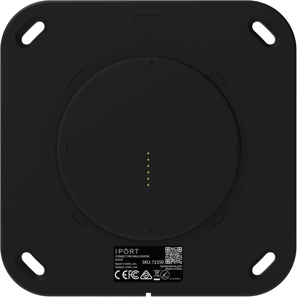 IPORT 72350 Connect PRO WallStation Contactless iPad Charging Dock Black - Image 3 of 4