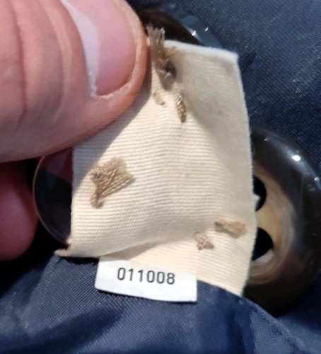 Giacca FOSSIL misto lana a quadri Berkley pavone floreale interno taglia XL usata in ottime condizioni - Foto 15 di 17