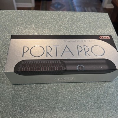 TYMO Porta Pro Portable Hair Straightening Brush - Black | eBay display picture 1