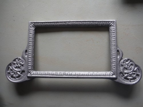 Mills / Staats Cast Iron Marquee Frame / Slot Machine Marquee Frame