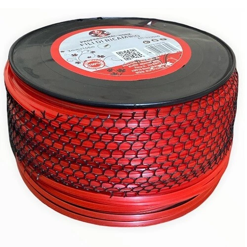 FILO RICAMBIO DECESPUGLIATORE QUADRATO 4,00mm TAGLIAERBA MATASSA 30mt FILO RICAMBIO DECESPUGLIATORE QUADRATO 4,00mm TAGLIAERBA MATASSA 30mt