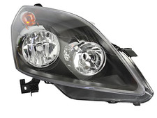 FARO FANALE PROIETTORE ANTERIORE DESTRA NERO per OPEL ZAFIRA B 2005-2008 H1/H7