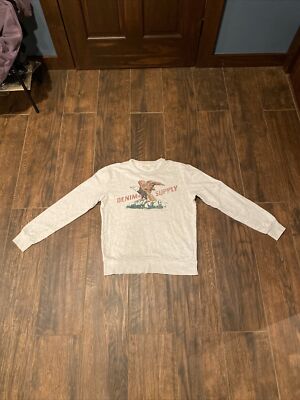 Polo RALPH LAUREN Denim & Supply Light Sweatshirt  Bald Eagle Small