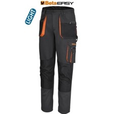 Beta 7860G Pantaloni lavoro grigio lunghi leggeri light multitasche uomo Work