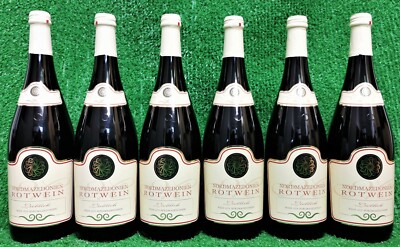(4,75 /L) 6x Nordmazedonischer Rotwein lieblich fruchtig 1 Liter Versand 0 
