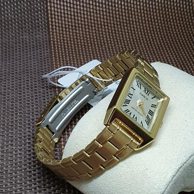 Casio LTP-V007G-9B Analog Quartz Gold Tone Stainless Steel Band