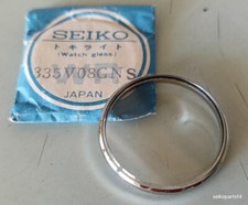 ORIGINAL SEIKO CRYSTAL GLASS 335V08GNS SEIKO 6139-7030 AND 6139-7039