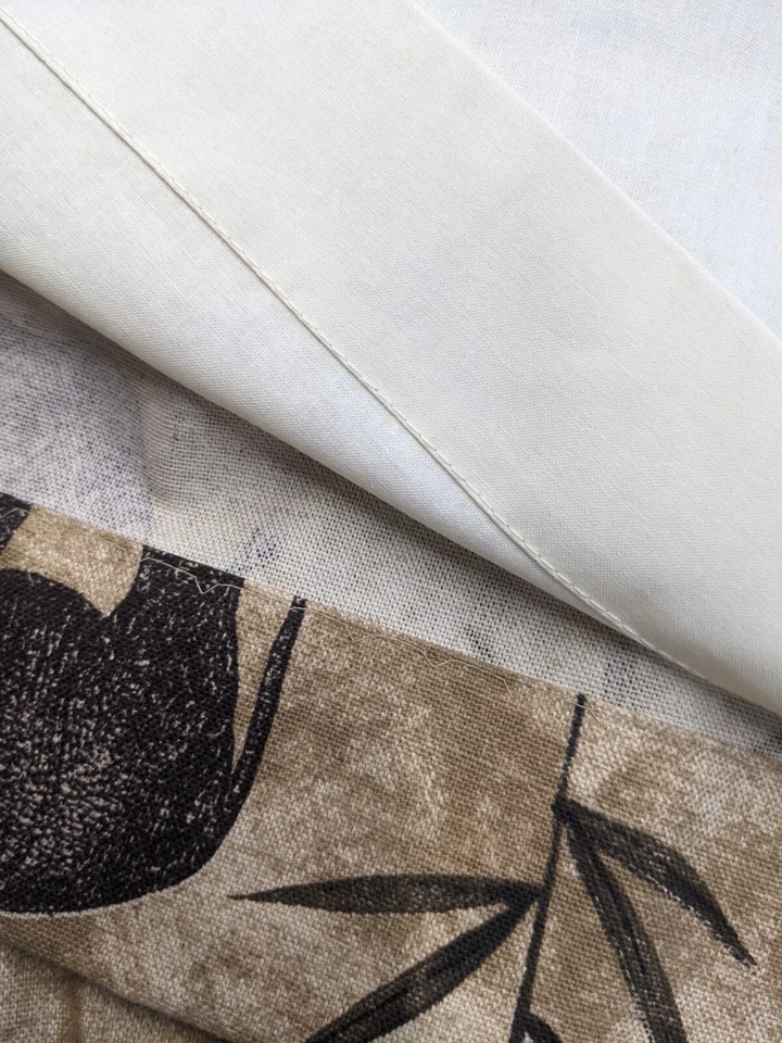 Cortinas plissadas feitas sob medida com estampa de animais forradas 2 painéis largura única C2 - Imagem 4 de 4