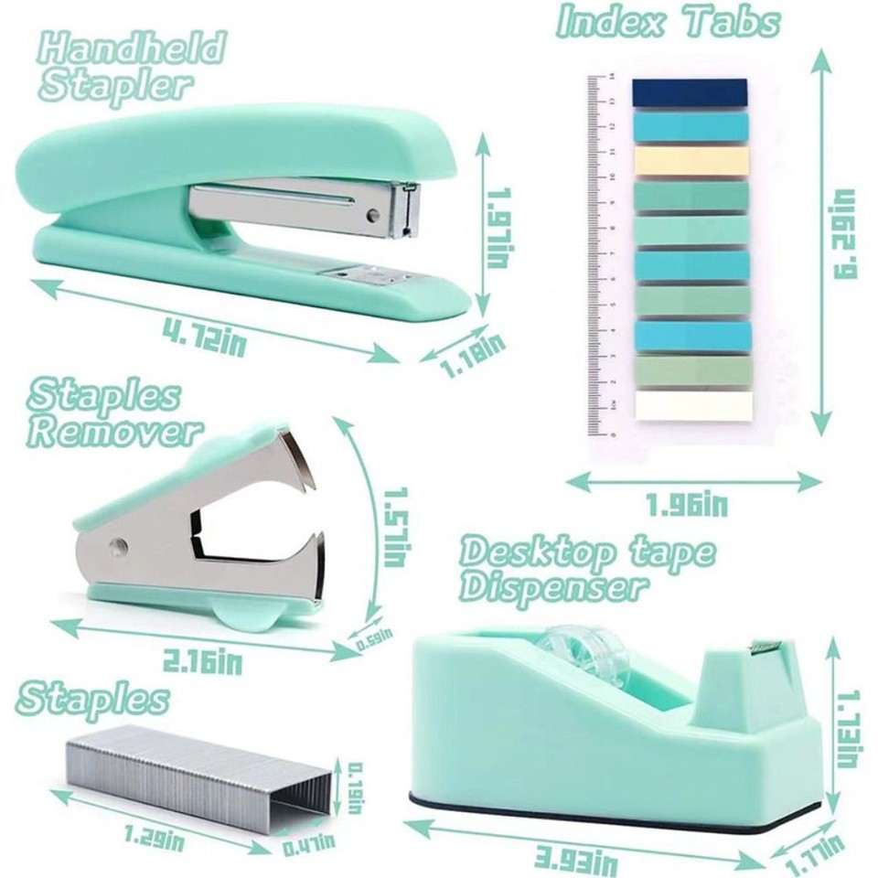 Tape Dispenser Office Supplies Kit Desk Accessories for Students eBay
