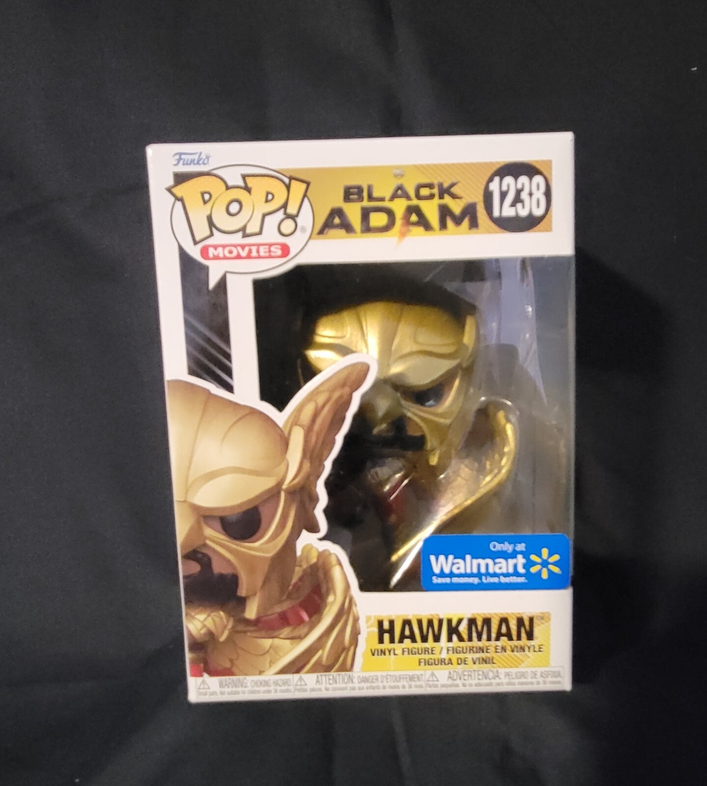 Funko Pop! DC Universe - Hawkman #1238 (Walmart Exclusive) + Soft Protector*