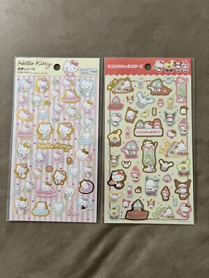 Hello Kitty Sanrio Characters baby Dear Daniel and desserts sticker sheets - 2