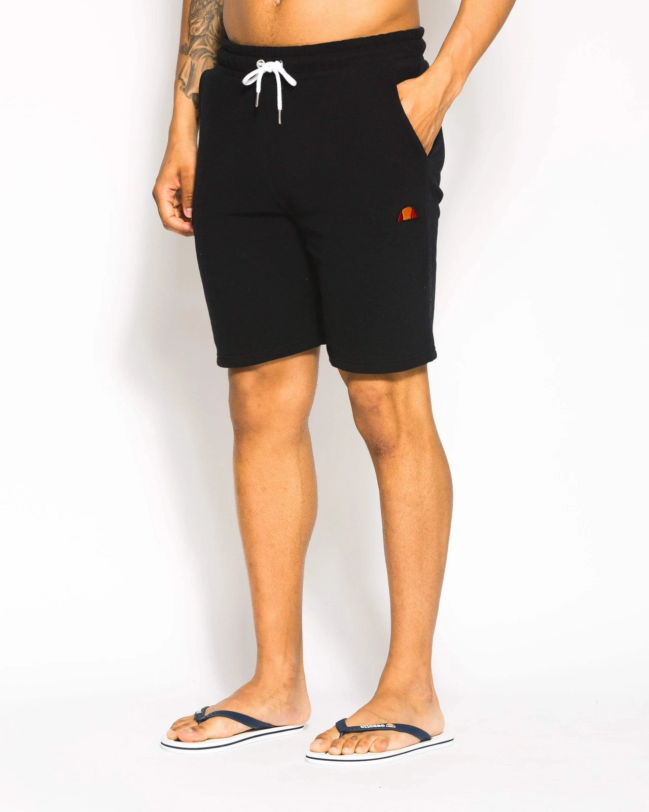 Ellesse Mens Sweat Shorts Noli Fleece Short Anthracite