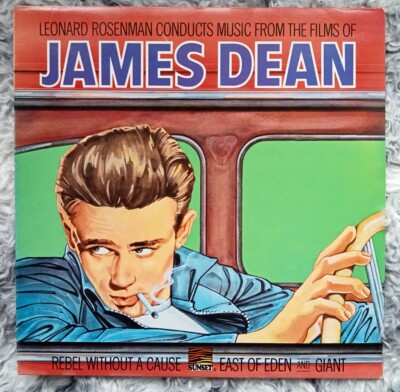 LEONARD ROSENMAN Music From The Films Of James Dean LP US 1956 Soundtrack1978 RE