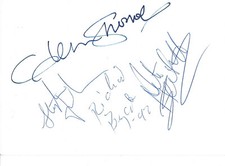 Little River Band "Glenn Shorrock" Autogramme signed 10x15 cm Karteikarte 