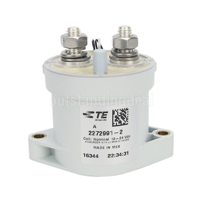 TE Connectivity (Tyco) 2272991-1 EVC500 Automotive Connector Relay – 12-24V 2-Pack