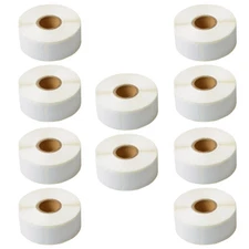 1-50Rolls Self-Adhesive Book Spine Labels 1" x 1-1/2" for Dymo LabelWriter 30347
