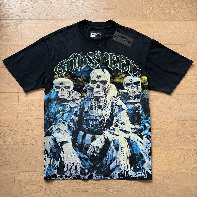 Godspeed スカルデザイン Tシャツ Godspeed Man Vs AI Tee Size Medium (LIMITED) | eBay