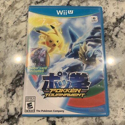 Pokken Tournament Nintendo Wii U POKEMON COMPLETE W