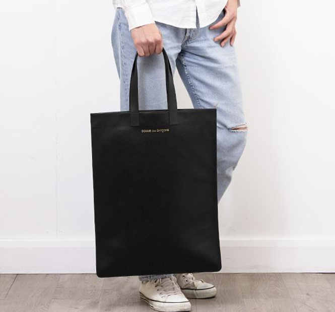 COMME DES GARCONS Bag Tote Bag Black CLASSIC LEATHER LINE COMME DES GARCONS Bag Tote Bag Black CLASSIC LEATHER LINE