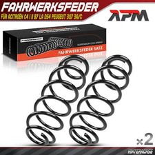 2x Federn Fahrwerksfeder Hinten für Citroën C4 I II B7 LA DS4 Peugeot 307 3A/C