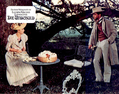 Die Unschuld ORIGINAL Aushangfoto Luchino Visconti / Laura Antonelli / J O'Neill