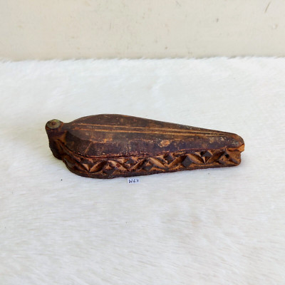 1920s Vintage Primitive Handgefertigt Kumkum 2 Fach Holzkiste Sammlerstück W63