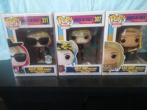 Funko Pop! Heroes: Birds of Prey - Harley Quinn, Black Canary 3 Stück - Bild 2 von 7