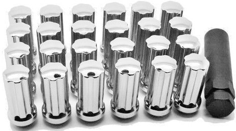 E-T Duplex Open Small Diameter Lug Nuts 14mm X 1.5 - 20 Lug Set Gorilla E-T Duplex Open Small Diameter Lug Nuts 14mm X 1.5 - 20 Lug Set Gorilla