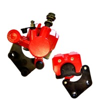 1- Kolben- Bremssattel Rot Passend Vorne FüR Ksr-Moto Toxic 50 Bj. 2013-2016