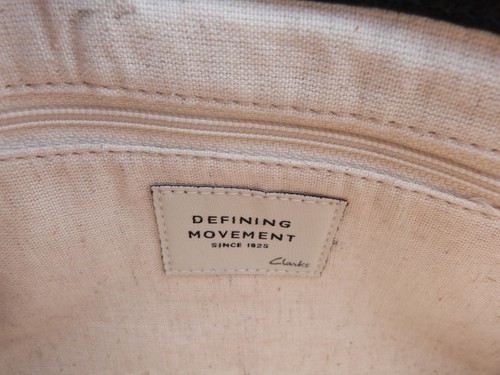 Ladies Black Leather CLARKS Cross Body/Shoulder Bag - Picture 7 of 12
