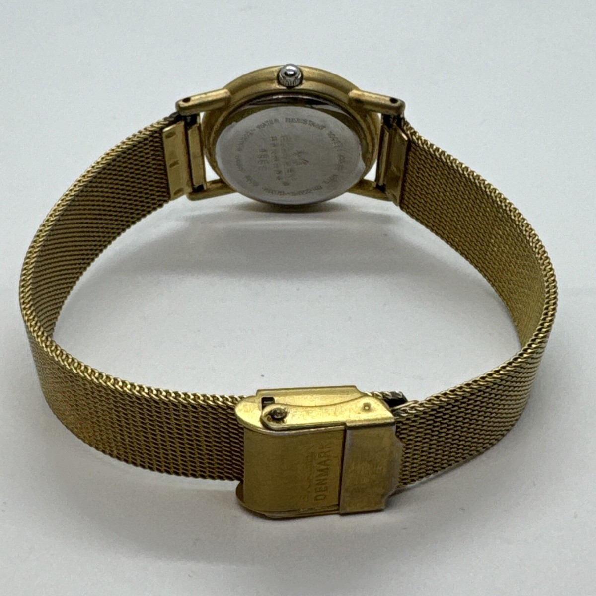 Skagen 45GG Women\'s Gold Tone Analog Dial Quartz Genuine Wrist Watch JNA568 Skagen Diamond Quartz Gold Tone Watch - Etsy main image 3