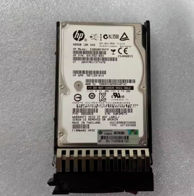 Hp 581286-b21 581311-001 Disco Duro SAS HP 600GB 10K 2.5 Pulgadas 6Gb/s - Modelo 581286-B21, Extraído De Sistema, Garantía 90 Días Unidad SAS EG0600FBDSR