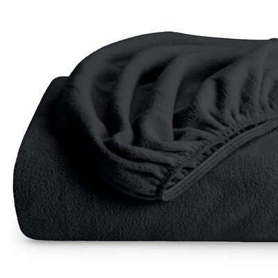 Super Soft Fleece Fitted Sheet - Deep Pocket from Bare Home