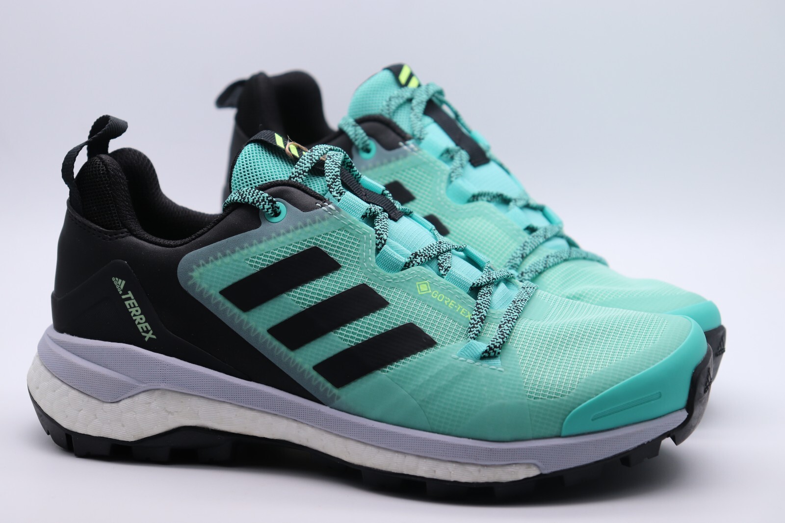 ADIDAS TERREX SKYCHASER 2 ZAPATILLAS DE SENDERISMO ÁCIDO COMO NUEVAS FW2996 MUJER UK5.5