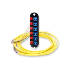 Corning CCH-CP12-A8-P03KH Duplex 12 Fiber CCH Panel with 3 Meter Pigtail