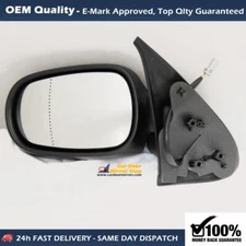 Fits Nissan Micra 2003-2010 Complete Wing Mirror Electric Unit Left Psngr. Side.