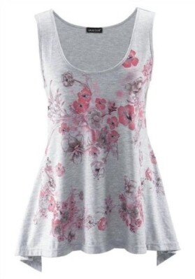 Laura Scott Bluse Damen Tunika Shirt Gr.34 NEU